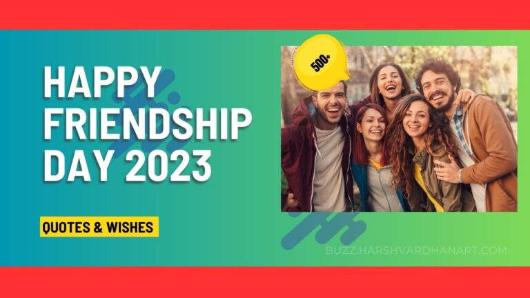 Happy friendship day 2023