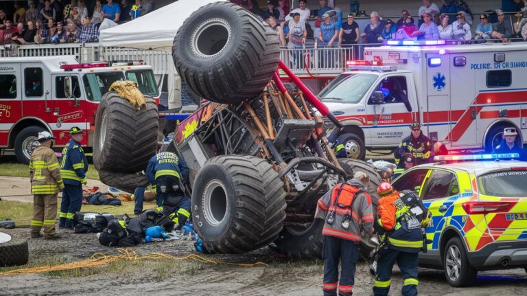 #PerthRoyalShow #MonsterTruck #Accident #Claremont #AdrenalineGoneWrong #SafetyFirst