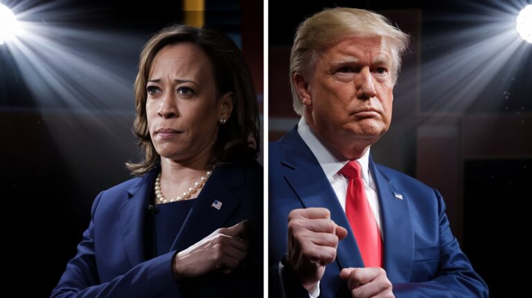 #HarrisVsTrump, #DebateNight2024, #PoliticalShowdown, #TrumpTactics, #HarrisStrategy