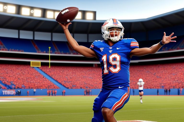 #DJLagway, #FloridaFootball, #FreshmanRecords, #CollegeAthletics, #SportsJourney