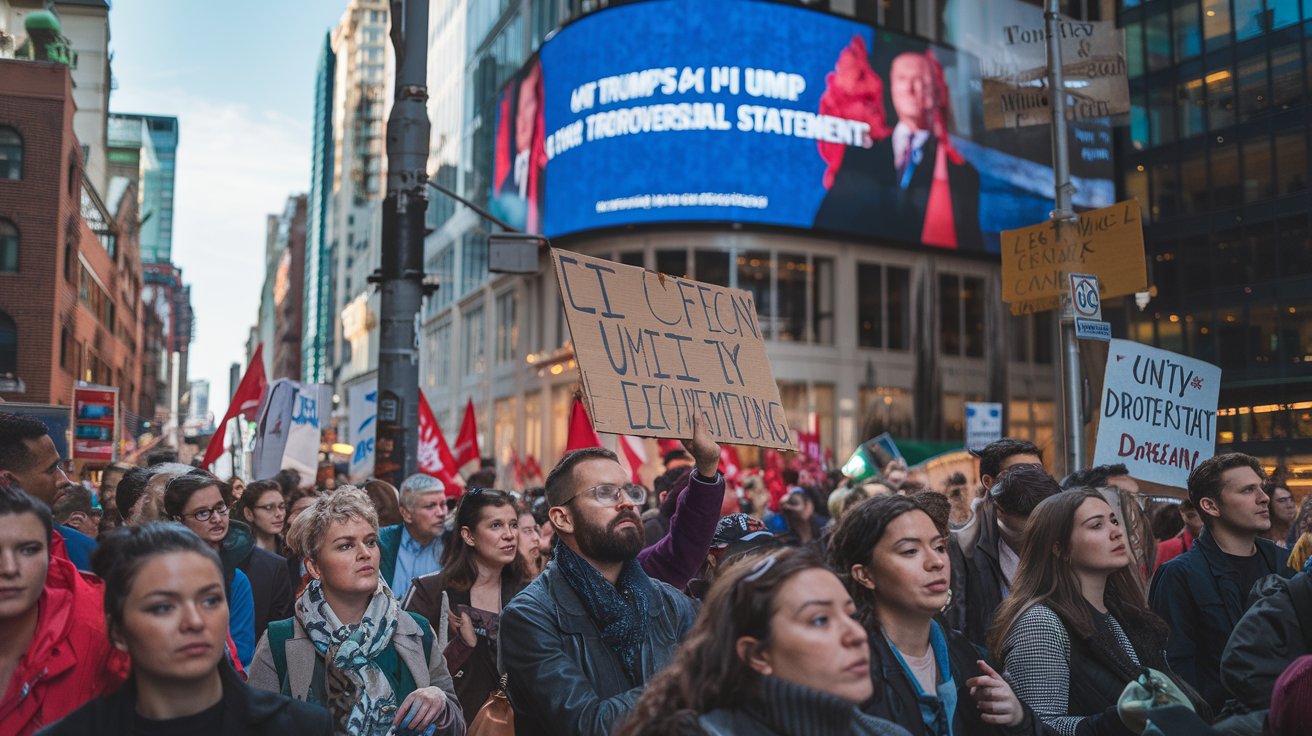 #NYCUnites, #TrumpBacklash, #NotInOurCity, #NYRejectsHate, #DiverseNYC