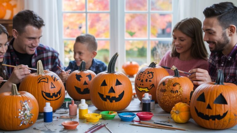 #PumpkinPainting #HalloweenCrafts #FallFun #CreativeKids #DIYPumpkins #ArtInspiration #FamilyActivities