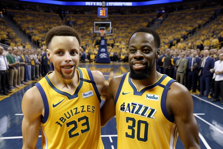 #Warriors, #JazzNation, #StephCurry, #DraymondGreen, #NBA, #FridayNightBasketball, #GameTimeDecision