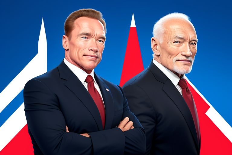 #SchwarzeneggerHarris, #BuzzAldrinTrump, #Election2024, #IconsInPolitics, #PoliticalTwist