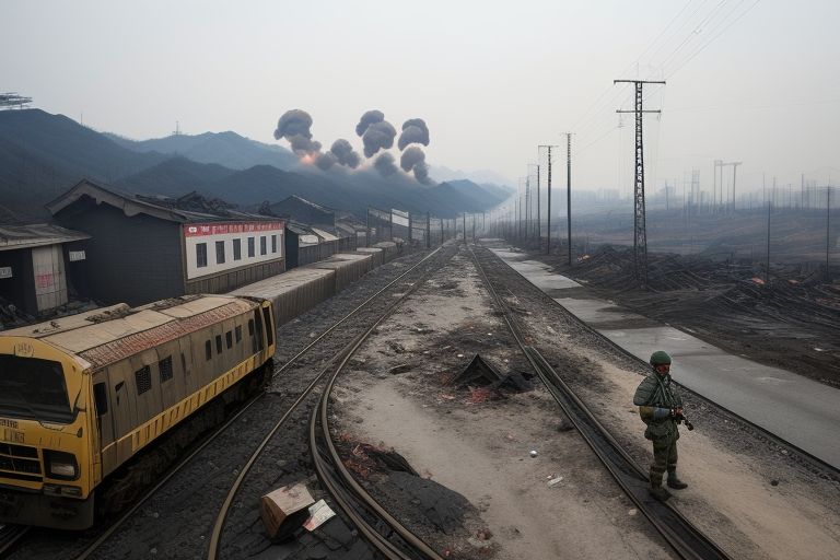 #NorthKoreaCrisis, #InterKoreanRelations, #BorderTensions, #RailLineDestruction, #KoreanPeninsula